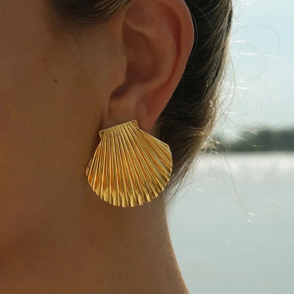 Boucles d'oreilles Concha