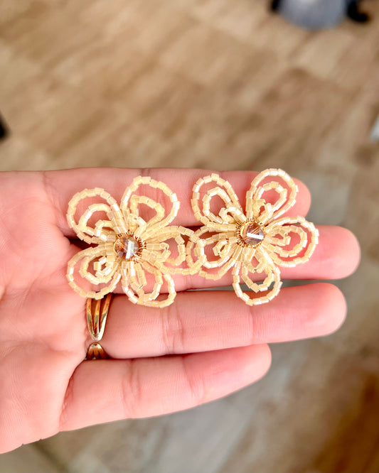 Boucles d'oreilles Flor Canaria