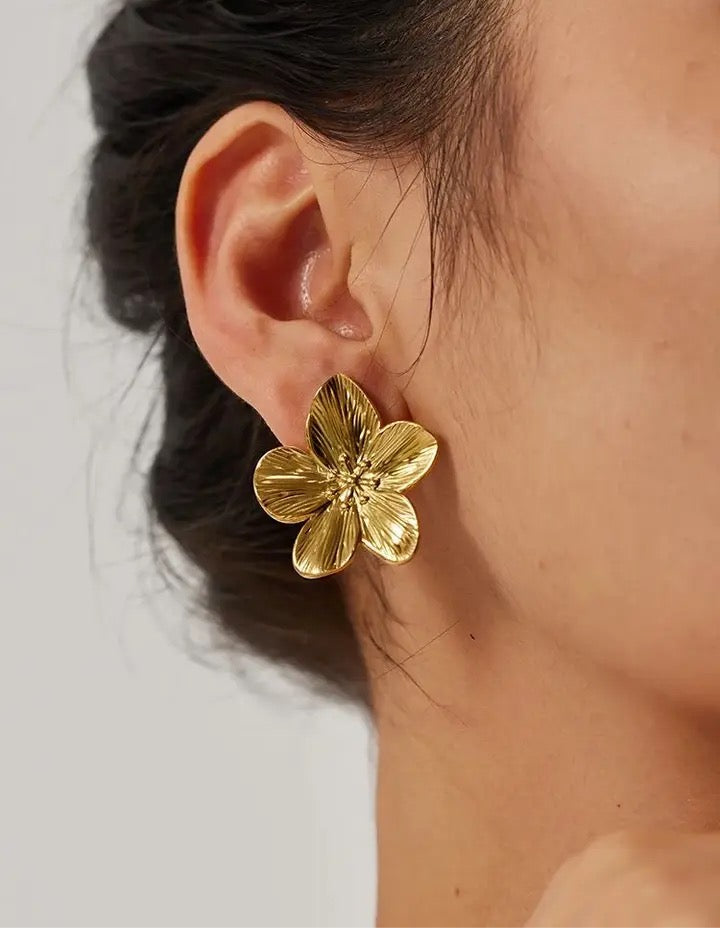 Boucles d'oreilles Flor