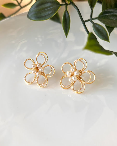 Boucles d'oreilles Doble Flor